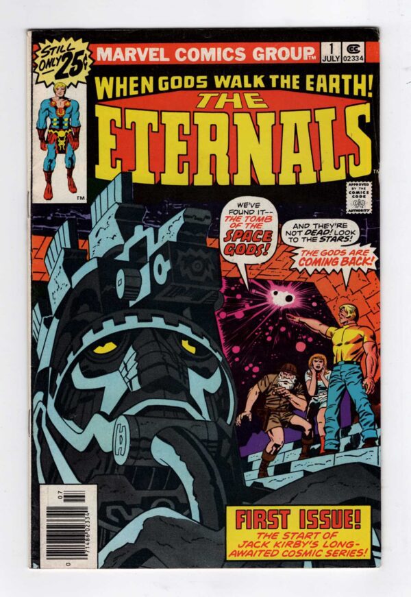 Eternals [Vol. 1] 1—Front Cover