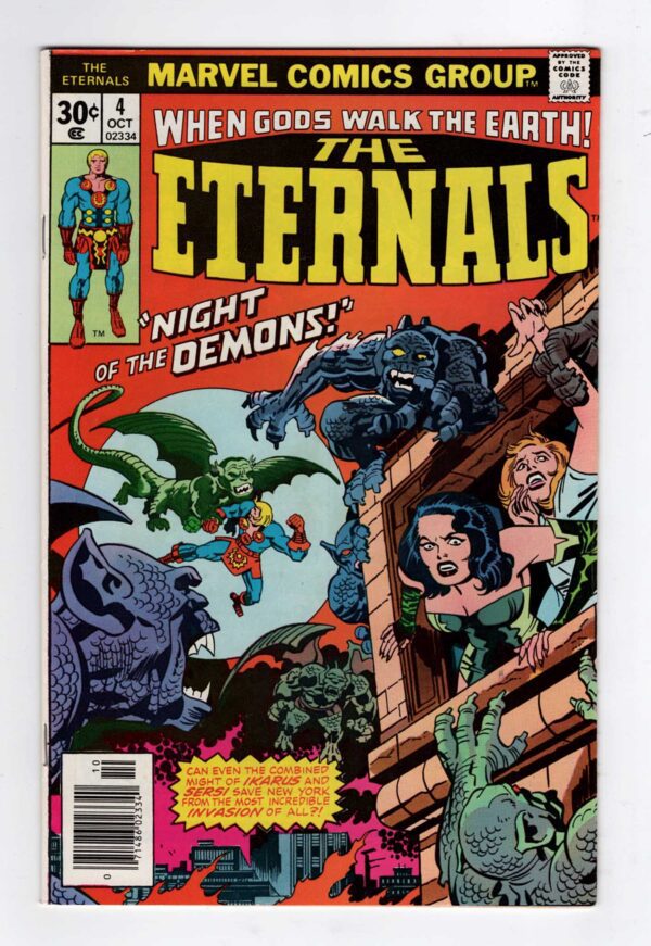 Eternals [Vol. 1] 4—Front Cover