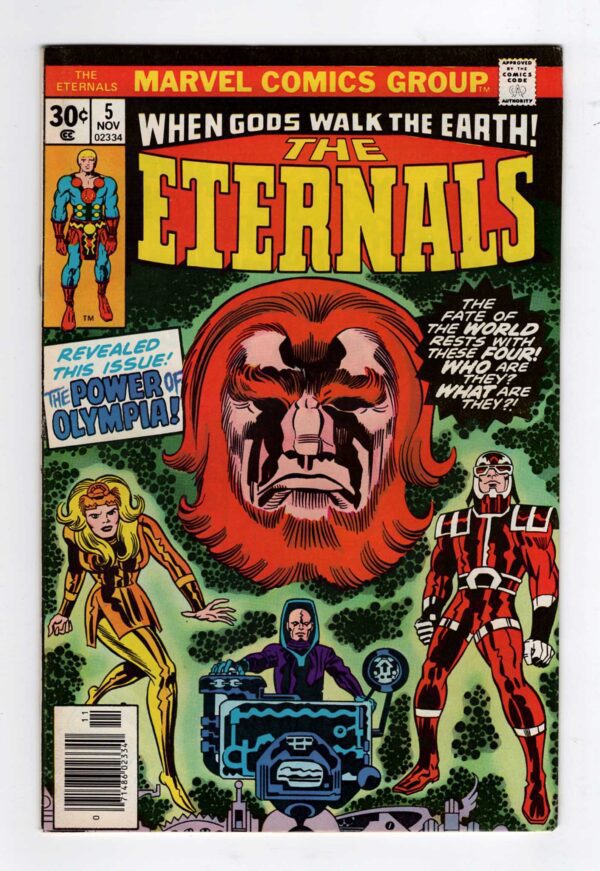 Eternals [Vol. 1] 5—Front Cover