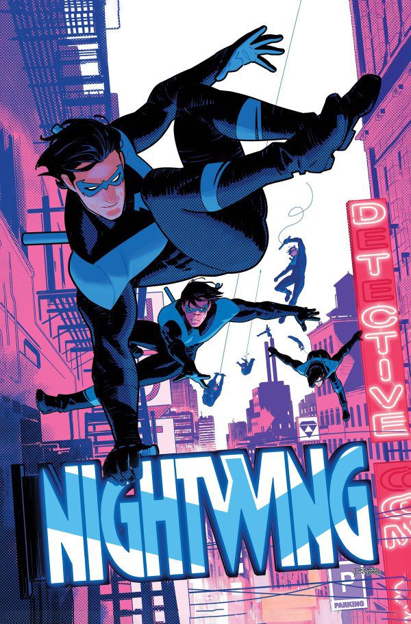 Nightwing 87 Pre order Cover A | Nightwing continuous image issue | Nightwing splash issue