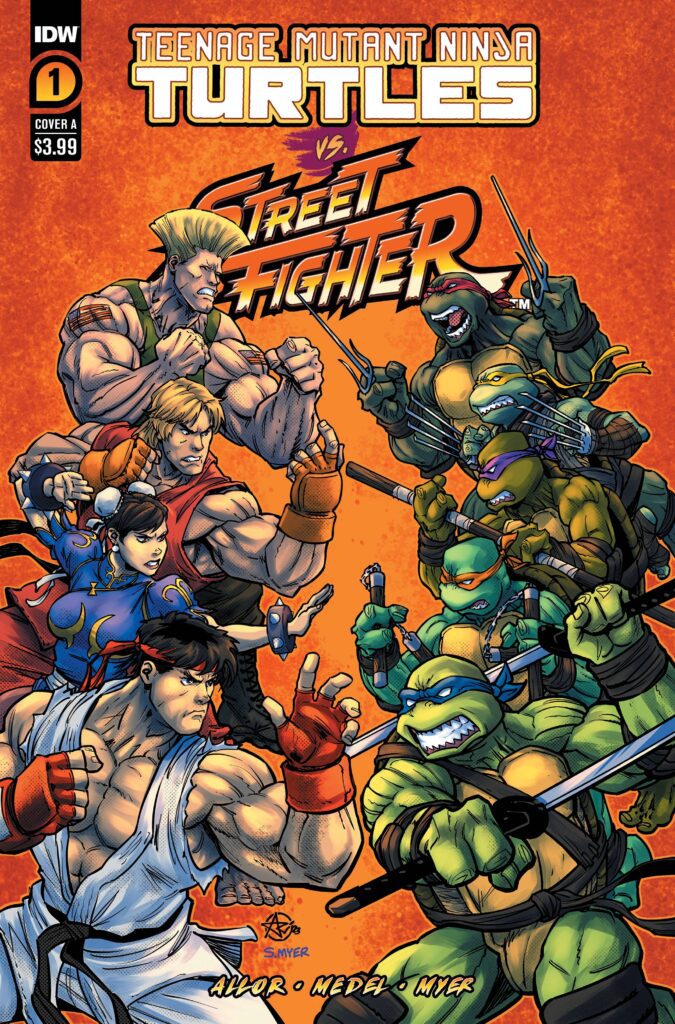 Teenage Mutant Ninja Turtles Vs. Street Fighter 1 | IDW Publishing | Ash Avenue Comics