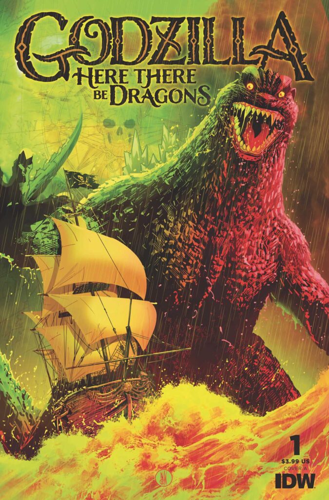 Godzilla: Here There Be Dragons 1 | IDW Publishing | Ash Avenue Comics | Godzilla comic