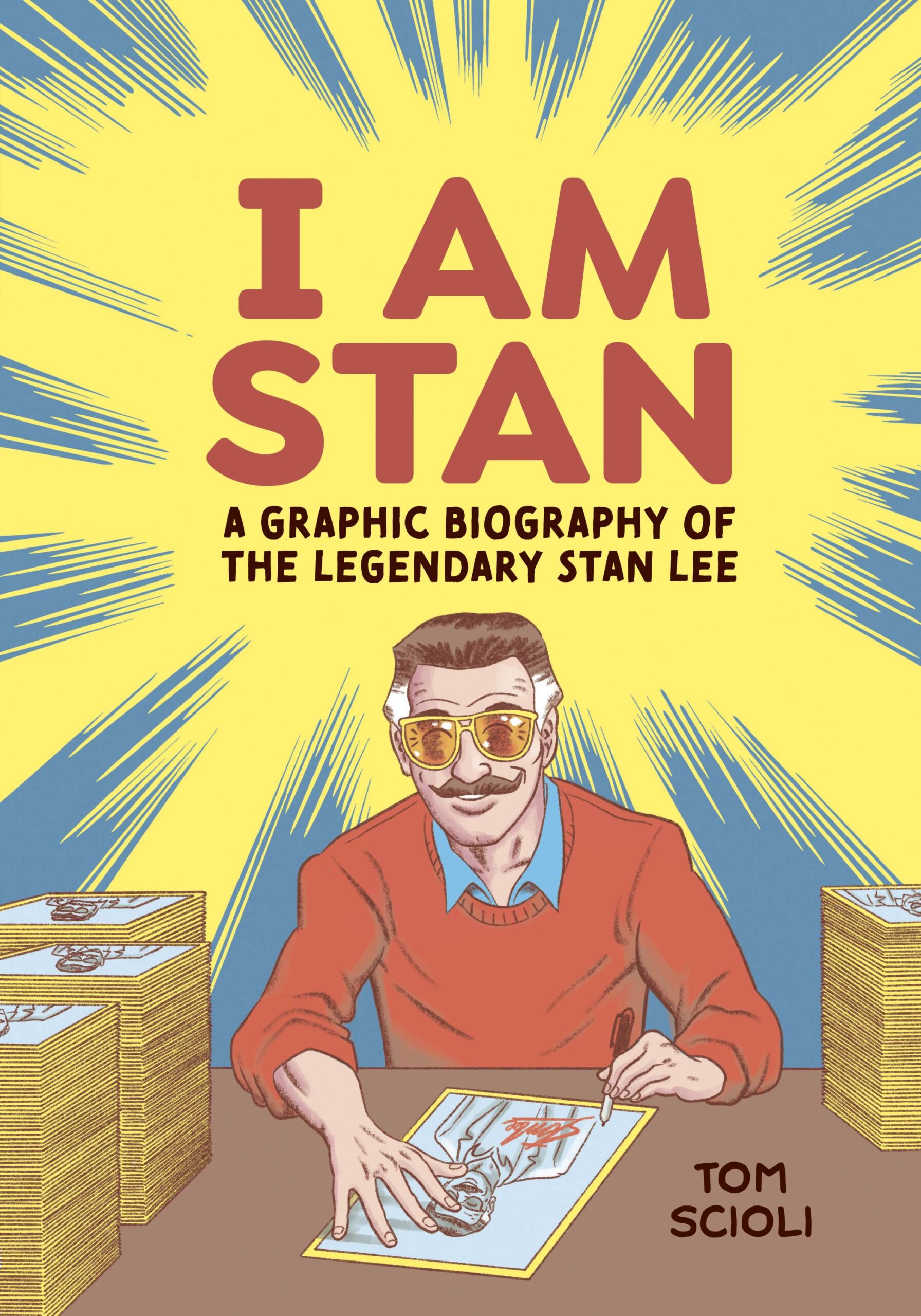 I Am Stan: A Graphic Biography of the Legendary Stan Lee | Ten Speed Press | AshAveComics.com
