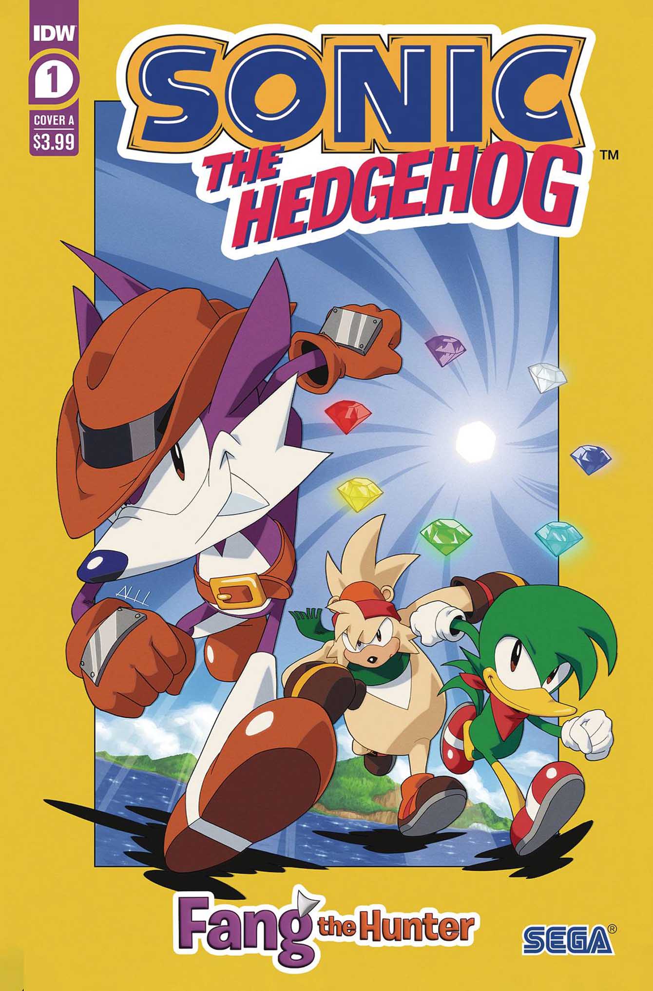 Sonic the Hedgehog: Fang the Hunter 1 | IDW Publishing | AshAveComics.com