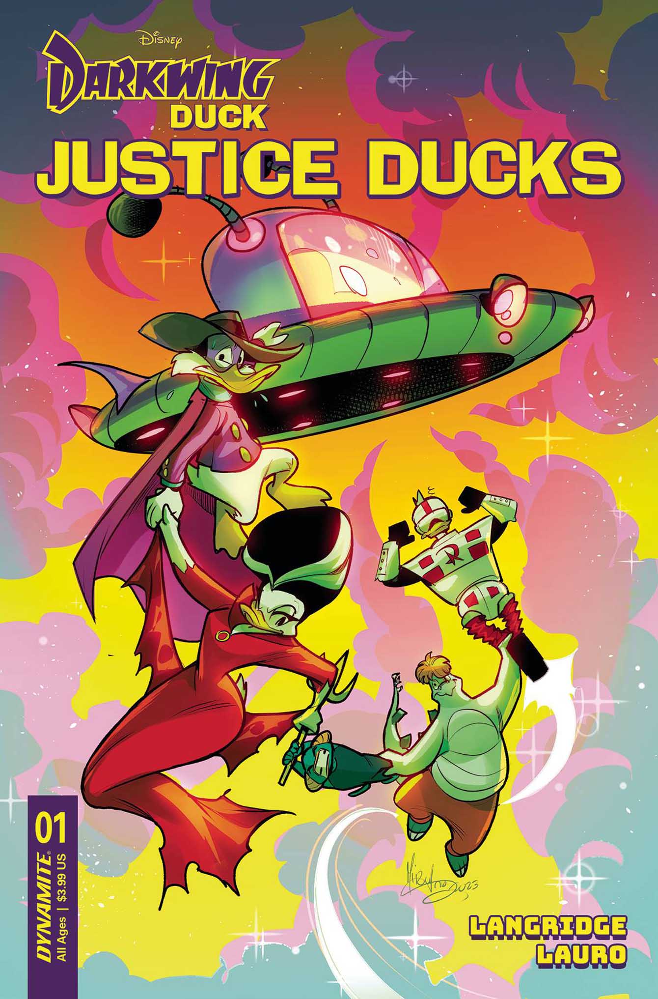Justice Ducks 1 | Dynamite Entertainment | AshAveComics.com