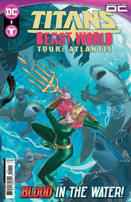 Titans: Beast World Tour—Atlantis 1 | DC Comics | AshAveComics.com