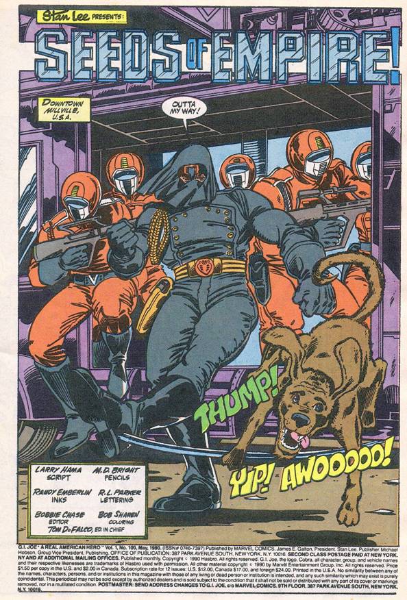 Cobra Commander kicking a dog | AshAveComics.com